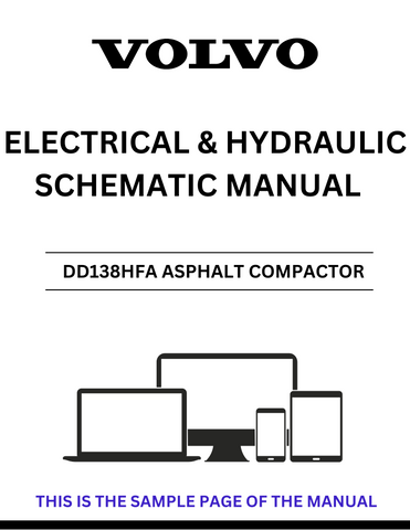 Enhance your maintenance and repair capabilities with the VOLVO DD138HFA Asphalt Compactor Electrical and Hydraulic Schematic Manual. This comprehensive PDF file provides detailed diagrams and schematics, ensuring you have the essential information at your fingertips for efficient troubleshooting and repairs.