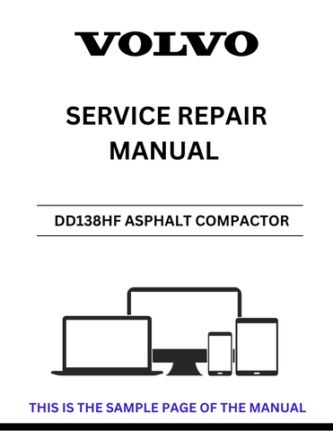  Unlock the full potential of your Volvo DD138HF Asphalt Compactor with our comprehensive Service Repair Manual. This PDF file is designed to provide you with detailed insights and step-by-step instructions for maintenance and repairs, ensuring your equipment operates at peak performance.