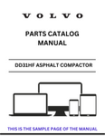 Discover the comprehensive parts catalog manual for the VOLVO DD31HF Asphalt Compactor. Access the PDF file for detailed specifications and components.