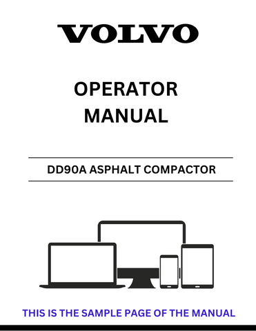 Enhance your operational efficiency with the VOLVO DD90A Asphalt Compactor Operator Manual, now available in a convenient PDF format. This comprehensive guide provides essential information for both novice and experienced operators, ensuring you maximize the performance of your compactor.