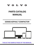 Discover the comprehensive parts catalog manual for the VOLVO DD90B PID 12800000 asphalt compactor. Access the PDF file for detailed specifications and components.