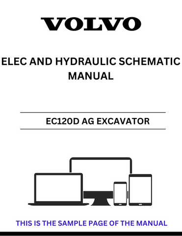 Discover the comprehensive VOLVO EC120D AG Excavator Electric and Hydraulic Schematic Manual, a must-have resource for professionals and enthusiasts alike. This PDF file provides detailed schematics that illustrate the intricate electrical and hydraulic systems of the EC120D model, ensuring you have the information needed for effective maintenance and troubleshooting.