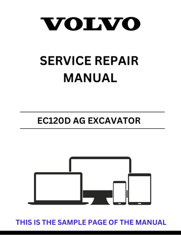 Unlock the full potential of your Volvo EC120D AG Excavator with our comprehensive Service Repair Manual in PDF format. This essential guide provides detailed instructions and diagrams, ensuring you have all the information needed for effective maintenance and repairs.