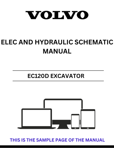 Discover the comprehensive VOLVO EC120D Excavator Electric and Hydraulic Schematic Manual, designed for professionals seeking in-depth technical knowledge. This PDF file provides detailed schematics that illustrate the electrical and hydraulic systems of the EC120D, ensuring you have the essential information at your fingertips for effective maintenance and troubleshooting.