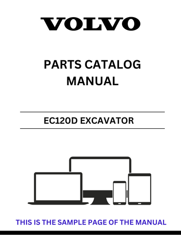 Discover the comprehensive VOLVO EC120D Excavator Parts Catalog Manual, designed to provide you with all the essential information you need for maintenance and repairs. This PDF file is a valuable resource for both professionals and DIY enthusiasts, ensuring you have access to detailed diagrams and part numbers for efficient identification and ordering.