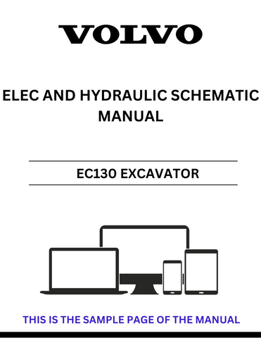 Discover the comprehensive VOLVO EC130 Excavator Electric and Hydraulic Schematic Manual, designed to provide you with essential insights and detailed diagrams for optimal maintenance and operation. This PDF file serves as an invaluable resource for technicians and operators, ensuring you have the necessary information at your fingertips.