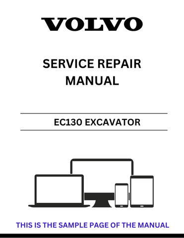 Unlock the full potential of your Volvo EC130 Excavator with our comprehensive Service Repair Manual in PDF format. This essential guide provides detailed instructions, diagrams, and troubleshooting tips to ensure your machine operates at peak performance.