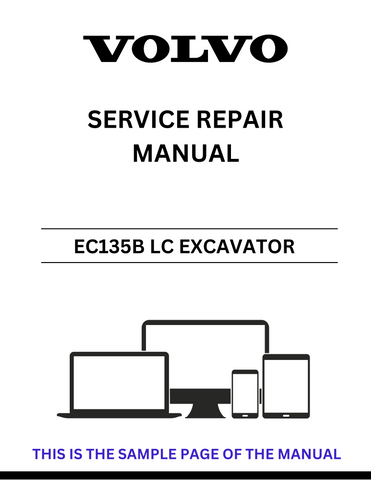 This comprehensive PDF service repair manual for the Volvo EC135B LC Excavator is an essential resource for any technician or DIY enthusiast. It provides detailed instructions and diagrams to help you efficiently troubleshoot and repair your excavator, ensuring optimal performance and longevity.