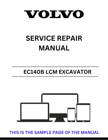 Unlock the full potential of your Volvo EC140B LCM Excavator with our comprehensive Service Repair Manual in PDF format. This essential guide provides detailed instructions, diagrams, and troubleshooting tips to ensure your machine operates at peak performance.