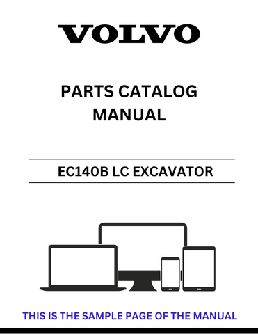 Discover the comprehensive VOLVO EC140B LC Excavator Parts Catalog Manual, designed specifically for serial numbers 15001-18196, 30001-30121, and 40001-40976. This PDF file serves as an essential resource for anyone looking to maintain or repair their excavator, providing detailed diagrams and part numbers to ensure you find exactly what you need.