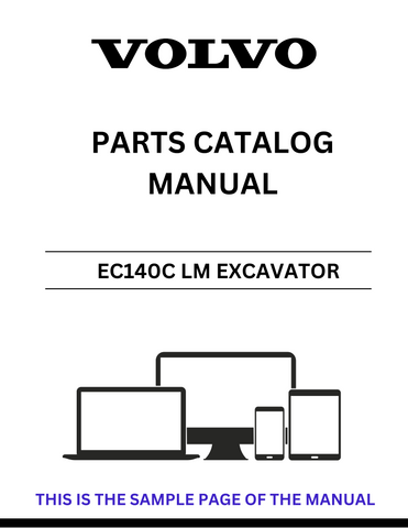  Discover the comprehensive VOLVO EC140C LM Excavator Parts Catalog Manual, specifically designed for serial numbers 110001-111312. This PDF file serves as an essential resource for anyone looking to maintain or repair their excavator, ensuring you have access to detailed parts information at your fingertips.