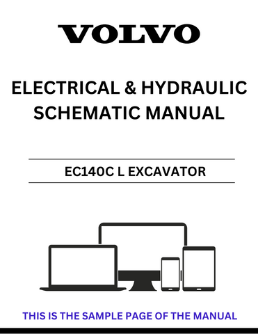 Discover the comprehensive VOLVO EC140C L Excavator Electrical and Hydraulic Schematic Manual, designed to provide you with essential insights and detailed diagrams for optimal machine performance. This PDF file serves as an invaluable resource for technicians and operators, ensuring you have the necessary information at your fingertips to troubleshoot and maintain your excavator effectively.