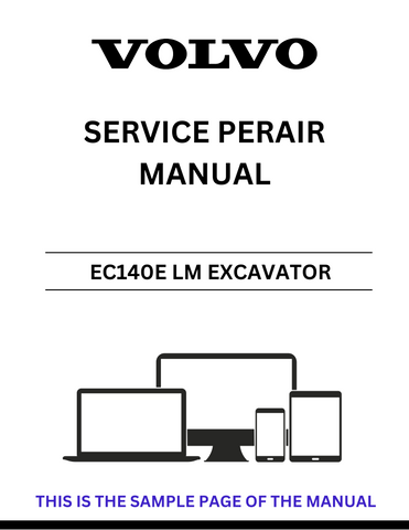 Enhance your maintenance capabilities with the VOLVO EC140E LM Excavator Service Repair Manual. This comprehensive PDF file is designed to provide you with detailed insights and step-by-step instructions for servicing and repairing your excavator, ensuring optimal performance and longevity.