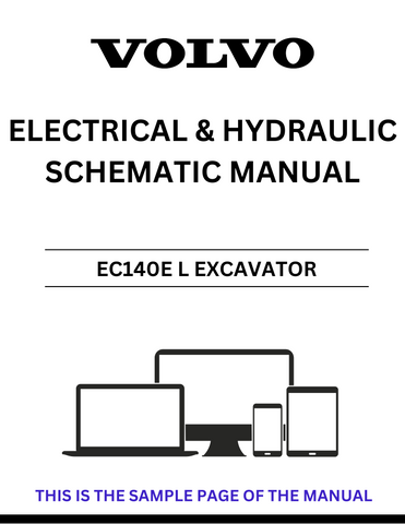 Discover the comprehensive VOLVO EC140E L Excavator Electrical and Hydraulic Schematic Manual, designed to provide you with essential insights and detailed diagrams for optimal machine performance. This PDF file serves as an invaluable resource for technicians and operators, ensuring you have the necessary information at your fingertips to troubleshoot and maintain your excavator effectively.