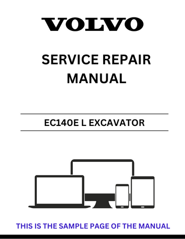 Unlock the full potential of your Volvo EC140E L Excavator with our comprehensive Service Repair Manual in PDF format. This essential guide provides detailed instructions and diagrams, ensuring you have all the information needed for effective maintenance and repairs.