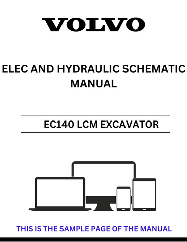  Unlock the full potential of your Volvo EC140 LCM Excavator with our comprehensive Electric and Hydraulic Schematic Manual. This PDF file is designed to provide you with detailed diagrams and schematics, ensuring you have the essential information at your fingertips for efficient maintenance and troubleshooting.