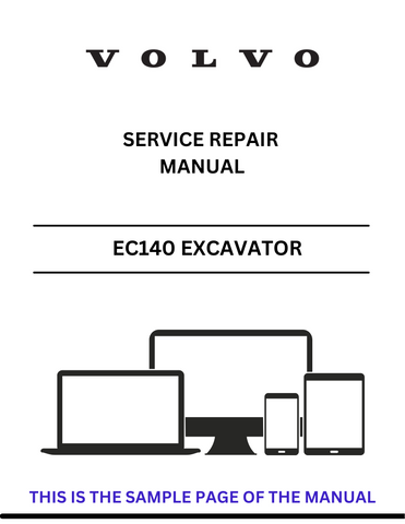  Discover the comprehensive service repair manual for the VOLVO EC140 LC Excavator. Download the PDF file for expert guidance and maintenance tips.