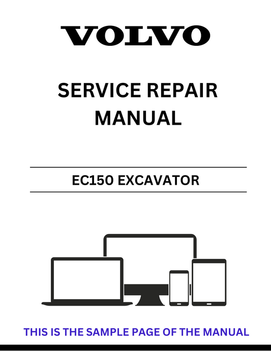 This comprehensive PDF service repair manual for the Volvo EC150 Excavator is an essential resource for any technician or DIY enthusiast. It provides detailed instructions and diagrams to help you understand the intricacies of your machine, ensuring efficient maintenance and repairs.