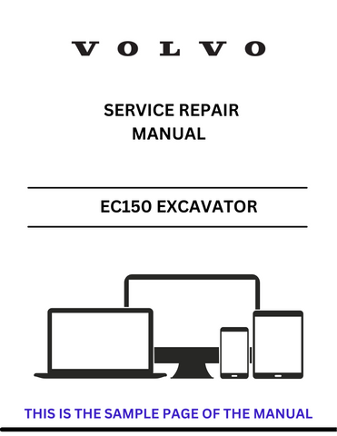  Discover the comprehensive service repair manual for the VOLVO EC150 LC Excavator. Download the PDF file for expert guidance and maintenance tips.