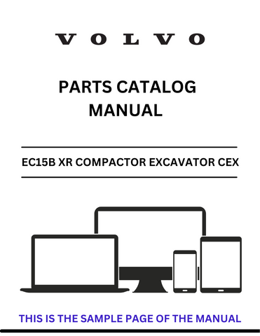 Discover the comprehensive VOLVO EC15B XR Compactor Excavator Parts Catalog Manual, designed specifically for serial numbers 10151-99999. This PDF file is an essential resource for anyone looking to maintain or repair their excavator, providing detailed diagrams and part numbers to ensure you find exactly what you need.