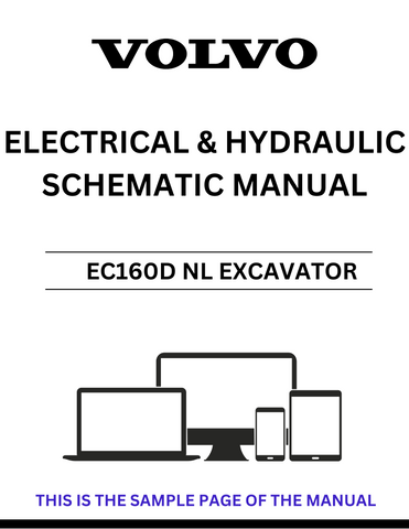 Discover the essential VOLVO EC160D NL Excavator Electrical and Hydraulic Schematic Manual, a comprehensive PDF guide designed for professionals in the construction and maintenance industry. This manual provides detailed schematics that simplify troubleshooting and repairs, ensuring your excavator operates at peak performance.