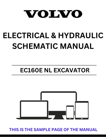 Unlock the full potential of your Volvo EC160E NL Excavator with our comprehensive Electrical and Hydraulic Schematic Manual. This PDF file is designed to provide you with detailed diagrams and schematics, ensuring you have the essential information at your fingertips for efficient maintenance and troubleshooting.