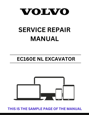 Unlock the full potential of your Volvo EC160E NL Excavator with our comprehensive Service Repair Manual in PDF format. This essential guide provides detailed instructions and diagrams, ensuring you have all the information needed for effective maintenance and repairs.