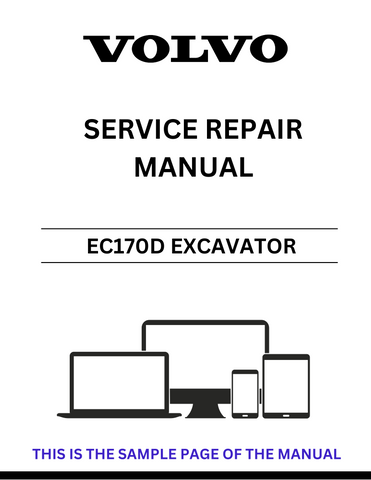Unlock the full potential of your Volvo EC170D Excavator with our comprehensive Service Repair Manual in PDF format. This essential guide provides detailed instructions, diagrams, and troubleshooting tips to ensure your machine operates at peak performance.