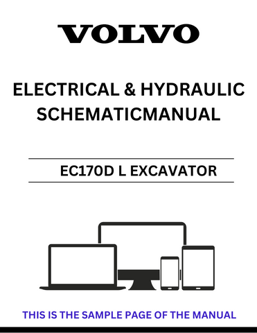  Unlock the full potential of your Volvo EC170D L Excavator with our comprehensive Electrical and Hydraulic Schematic Manual. This PDF file is designed to provide you with detailed diagrams and schematics, ensuring you have the essential information at your fingertips for efficient maintenance and troubleshooting.