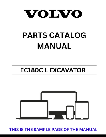 Discover the comprehensive VOLVO EC180C L Excavator Parts Catalog Manual, specifically designed for serial numbers 120001-120305. This PDF file serves as an essential resource for anyone looking to maintain or repair their excavator, ensuring you have access to detailed parts information at your fingertips.