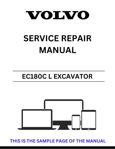  Unlock the full potential of your Volvo EC180C L Excavator with our comprehensive Service Repair Manual in PDF format. This essential guide provides detailed instructions and diagrams, ensuring you have all the information needed for effective maintenance and repairs.