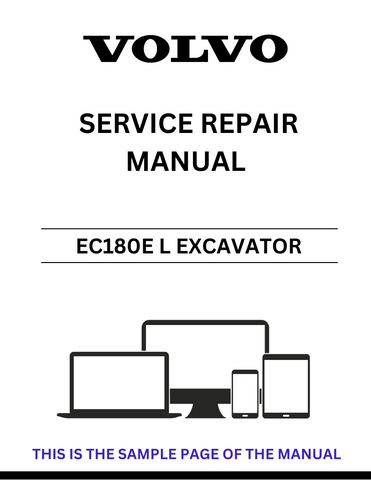 nlock the full potential of your Volvo EC180E L Excavator with our comprehensive Service Repair Manual in PDF format. This essential guide provides detailed instructions and diagrams, ensuring you have all the information needed for effective maintenance and repairs.