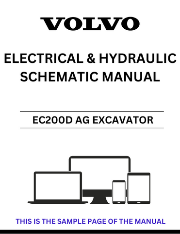 Discover the comprehensive VOLVO EC200D AG Excavator Electrical and Hydraulic Schematic Manual, a must-have resource for professionals and enthusiasts alike. This PDF file provides detailed schematics that simplify troubleshooting and maintenance, ensuring your excavator operates at peak performance.