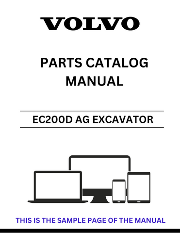 Discover the comprehensive VOLVO EC200D AG Excavator Parts Catalog Manual, specifically designed for serial number 290001. This PDF file serves as an essential resource for anyone looking to maintain or repair their excavator, providing detailed diagrams and part numbers to ensure accurate replacements.