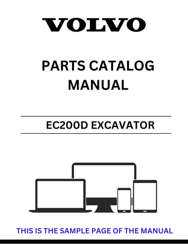 Discover the comprehensive VOLVO EC200D Excavator Parts Catalog Manual, specifically designed for serial number 230001. This PDF file serves as an essential resource for anyone looking to maintain or repair their excavator, providing detailed diagrams and part numbers to ensure accurate replacements.
