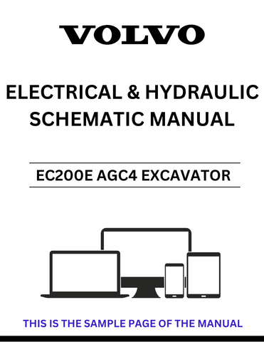 Unlock the full potential of your Volvo EC200E AGC4 Excavator with our comprehensive Electrical and Hydraulic Schematic Manual. This PDF file is designed to provide you with detailed diagrams and schematics, ensuring you have the essential information at your fingertips for efficient maintenance and troubleshooting.