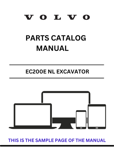 Discover the comprehensive VOLVO EC200E NL Excavator Parts Catalog Manual, designed specifically for serial numbers 310011-314000 and 314001. This PDF file is an essential resource for anyone looking to maintain or repair their excavator, providing detailed diagrams and part numbers to ensure you find exactly what you need.