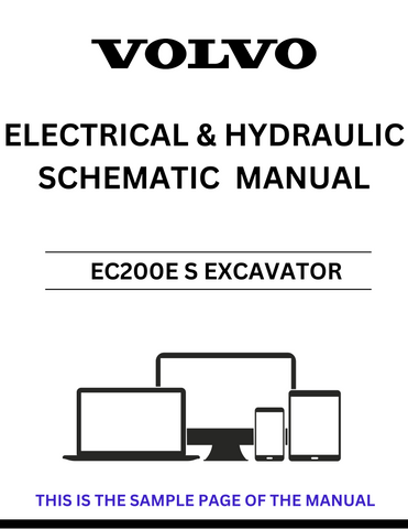 Unlock the full potential of your Volvo EC200E S Excavator with our comprehensive Electrical and Hydraulic Schematic Manual. This PDF file is designed to provide you with detailed diagrams and schematics, ensuring you have all the information needed for efficient maintenance and troubleshooting.