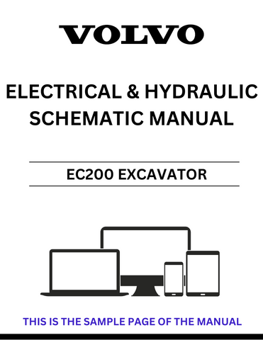 Discover the comprehensive VOLVO EC200 Excavator Electrical and Hydraulic Schematic Manual Parts Catalog, designed for professionals seeking detailed technical insights. This PDF file serves as an essential resource, providing in-depth schematics that simplify maintenance and repair tasks, ensuring your excavator operates at peak performance.