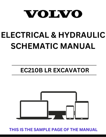 Unlock the full potential of your Volvo EC210B LR Excavator with our comprehensive Electrical and Hydraulic Schematic Manual. This PDF file is designed to provide you with detailed diagrams and schematics, ensuring you have the essential information at your fingertips for efficient maintenance and troubleshooting.
