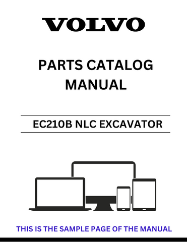 Discover the comprehensive VOLVO EC210B NLC Excavator Parts Catalog Manual, designed to provide you with detailed information on every component of your excavator. This PDF file is an essential resource for maintenance and repair, ensuring you have access to accurate part numbers and specifications at your fingertips.