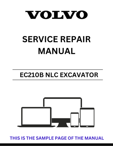 Unlock the full potential of your Volvo EC210B NLC Excavator with our comprehensive Service Repair Manual in PDF format. This essential guide provides detailed instructions, diagrams, and troubleshooting tips to ensure your machine operates at peak performance.