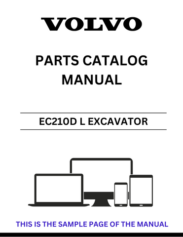 Discover the comprehensive VOLVO EC210D L Excavator Parts Catalog Manual, designed specifically for serial numbers 230001, 240001, 250001, and 280001. This PDF file serves as an essential resource for anyone looking to maintain or repair their excavator, ensuring you have access to the most accurate and detailed parts information available.