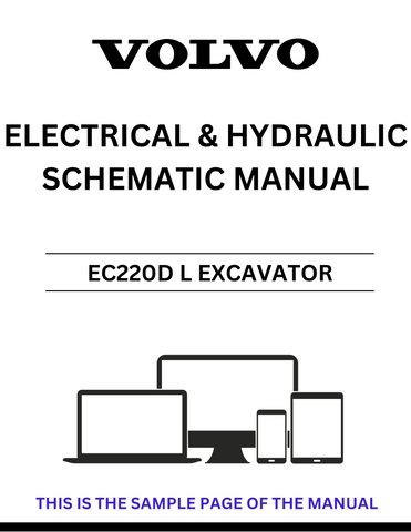 Unlock the full potential of your Volvo EC220D L Excavator with our comprehensive Electrical and Hydraulic Schematic Manual. This PDF file is designed to provide you with detailed diagrams and schematics, ensuring you have the essential information at your fingertips for efficient maintenance and troubleshooting.