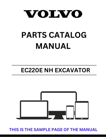 Discover the comprehensive VOLVO EC220E NH Excavator Parts Catalog Manual, specifically designed for serial numbers 323000-323001. This PDF file serves as an essential resource for anyone looking to maintain or repair their excavator, providing detailed diagrams and part numbers to ensure accurate replacements.