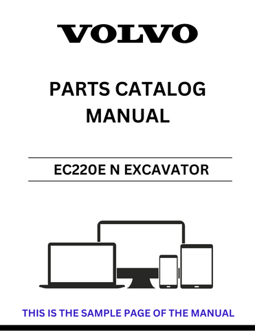 Discover the comprehensive VOLVO EC220E N Excavator Parts Catalog Manual, specifically designed for serial numbers 323000-323001. This PDF file serves as an essential resource for anyone looking to maintain or repair their excavator, ensuring you have access to detailed parts information at your fingertips.