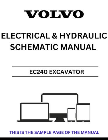 Unlock the full potential of your Volvo EC240 Excavator with our comprehensive Electrical and Hydraulic Schematic Manual. This PDF file is designed to provide you with detailed diagrams and schematics, ensuring you have the essential information at your fingertips for efficient maintenance and troubleshooting.