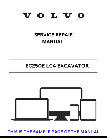 Discover the comprehensive service repair manual for the Volvo EC250E LC4 Excavator. Download the PDF for expert guidance and maintenance tips.