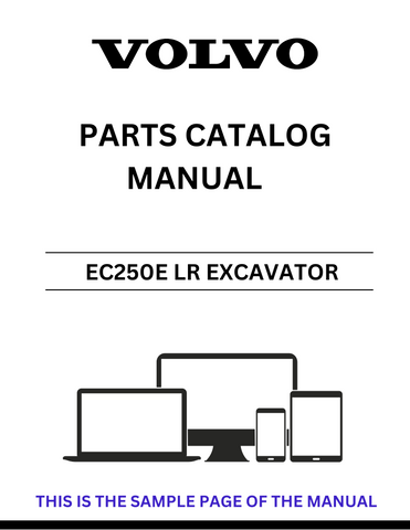 Discover the comprehensive VOLVO EC250E LR Excavator Parts Catalog Manual, designed specifically for serial numbers 230001-323000 and 323001. This PDF file is an essential resource for anyone looking to maintain or repair their excavator, providing detailed diagrams and part numbers to ensure you find exactly what you need.