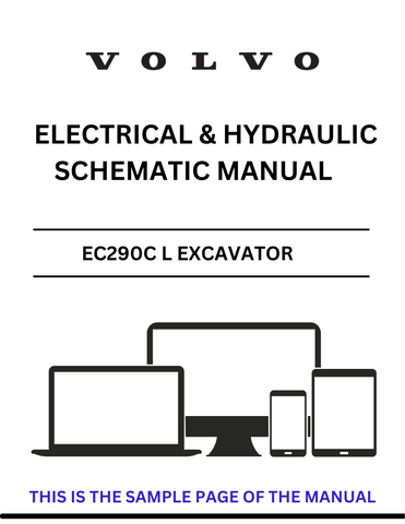 Unlock the full potential of your VOLVO EC290C L Excavator with our comprehensive Electrical and Hydraulic Schematic Manual, available in a convenient PDF format. This essential resource provides detailed diagrams and schematics that simplify troubleshooting and maintenance, ensuring your equipment operates at peak performance.
